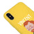 iPhone XS Vincent van Gogh Telefon Kılıfı - Renkli Silikon - Sarı