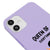 iPhone 12 Mini Queen Of Everythıng Telefon Kılıfı - Renkli Silikon - Lila