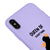 iPhone XS Queen Of Everythıng Telefon Kılıfı - Renkli Silikon - Lila