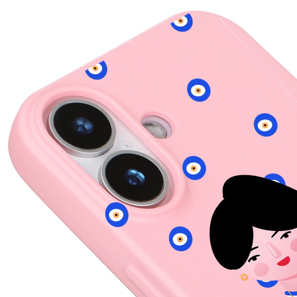 RenkliSilikonPembe