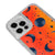iPhone 12 Pro Max Moon Night Telefon Kılıfı - Neon - Turuncu