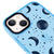 iPhone 13 Mini Moon Night Telefon Kılıfı - Artycase - Azure