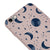 iPhone 6 Plus Moon Night Telefon Kılıfı - Renkli Silikon - Pudra