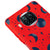 Xiaomi Mi 10 T Lite Moon Night Telefon Kılıfı - Renkli Silikon - Kırmızı