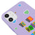 iPhone 11 What It Telefon Kılıfı - Renkli Silikon - Lila