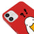 iPhone 12 Mini Duck What Telefon Kılıfı - Renkli Silikon - Kırmızı
