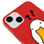 iPhone 14 Plus Duck What Telefon Kılıfı - Renkli Silikon - Kırmızı