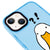 iPhone 15 Plus Duck What Telefon Kılıfı - Artycase - Azure