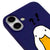 iPhone 17 Duck What Telefon Kılıfı - Renkli Silikon - Lacivert