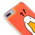 iPhone 7 Plus Duck What Telefon Kılıfı - Neon - Turuncu