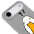 iPhone Air Duck What Telefon Kılıfı - Renkli Silikon - Gri