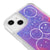 iPhone 15 Plus Suratlar Telefon Kılıfı - Neon - Violet
