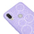 Xiaomi Redmi Note 7 Suratlar Telefon Kılıfı - Renkli Silikon - Lila