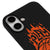 iPhone 16 Play Hard Telefon Kılıfı - Renkli Silikon - Siyah