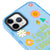 iPhone 11 Pro Max Think Happy Telefon Kılıfı - Artycase - Azure