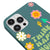 iPhone 12 Pro Think Happy Telefon Kılıfı - Renkli Silikon - Haki