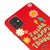 Samsung M51 Think Happy Telefon Kılıfı - Renkli Silikon - Kırmızı
