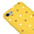 iPhone 8 Daisy Cherry Telefon Kılıfı - Renkli Silikon - Sarı
