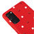SAMSUNG S20 FE Daisy Cherry Telefon Kılıfı - Renkli Silikon - Kırmızı