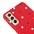 Samsung S21 Daisy Cherry Telefon Kılıfı - Renkli Silikon - Kırmızı