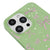 iPhone 15 Pro Ribbon Stars Telefon Kılıfı - Renkli Silikon - Yeşil
