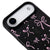 iPhone Air Ribbon Stars Telefon Kılıfı - Renkli Silikon - Siyah