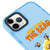 iPhone 11 Pro Dont Poke Telefon Kılıfı - Artycase - Azure