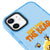 iPhone 12 Dont Poke Telefon Kılıfı - Artycase - Azure