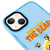 iPhone 13 Dont Poke Telefon Kılıfı - Artycase - Azure