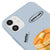 iPhone 11 Little Sweet Telefon Kılıfı - Renkli Silikon - Mavi