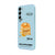 Samsung S22 Little Sweet Telefon Kılıfı - Renkli Silikon - Mavi