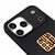 iPhone 17 Pro Max Waffle Hashtag Telefon Kılıfı - Renkli Silikon - Siyah