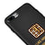 iPhone 8 Plus Waffle Hashtag Telefon Kılıfı - Renkli Silikon - Siyah