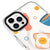 iPhone 16 Pro Sandwich Egg Telefon Kılıfı - Magsafeli Artycase - Beyaz