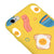 iPhone 6 Sandwich Egg Telefon Kılıfı - Renkli Silikon - Sarı