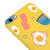 iPhone 6S Plus Sandwich Egg Telefon Kılıfı - Renkli Silikon - Sarı