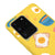 Samsung S20 Ultra Sandwich Egg Telefon Kılıfı - Renkli Silikon - Sarı