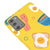 Samsung Note 20 Sandwich Egg Telefon Kılıfı - Renkli Silikon - Sarı
