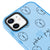 iPhone 12 Mini Poker Face Telefon Kılıfı - Artycase - Azure