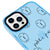 iPhone 12 Pro Max Poker Face Telefon Kılıfı - Artycase - Azure