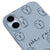 iPhone 16 Poker Face Telefon Kılıfı - Renkli Silikon - Mavi