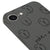 iPhone 17e Poker Face Telefon Kılıfı - Renkli Silikon - Gri