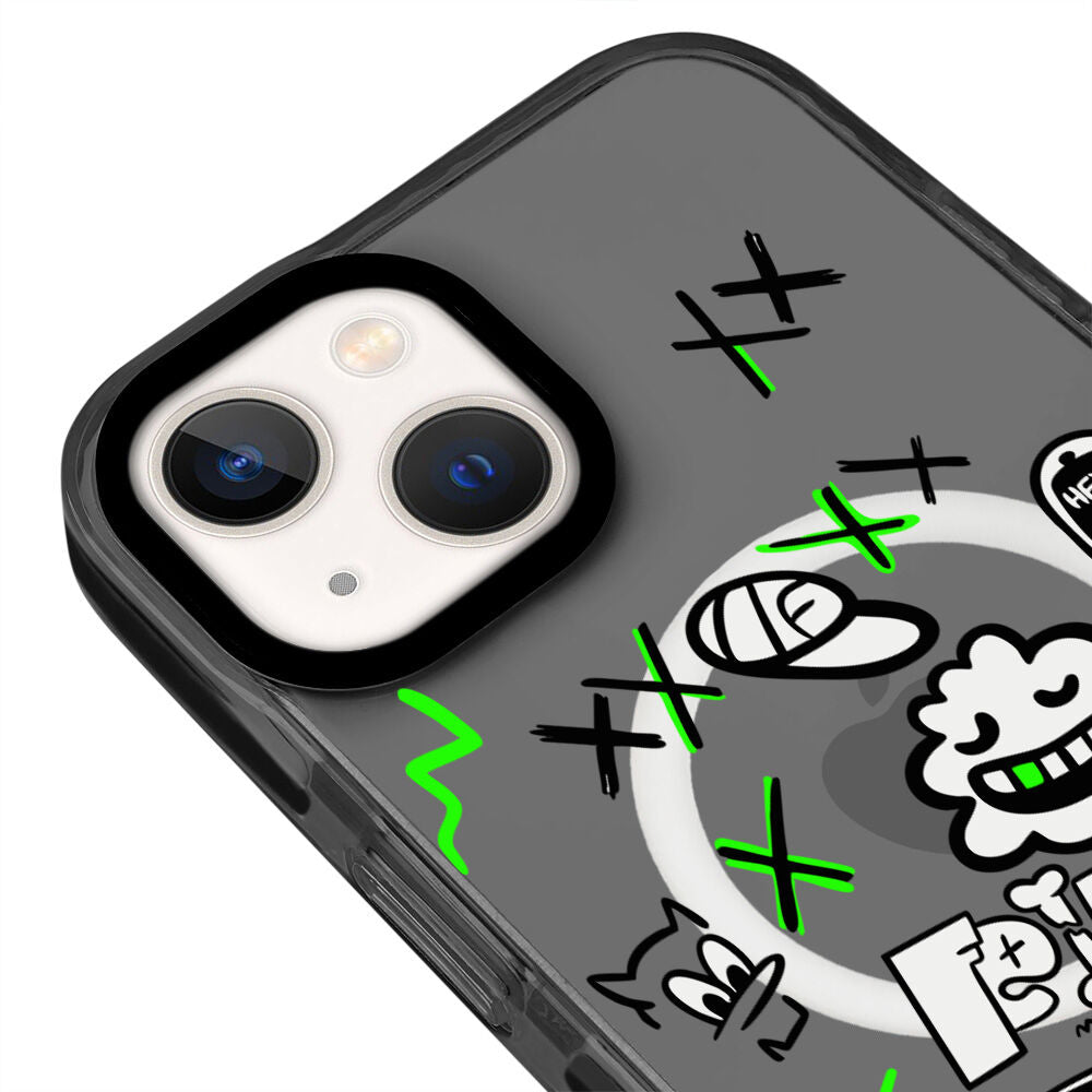 MagsafeliArtycaseCoolBlack