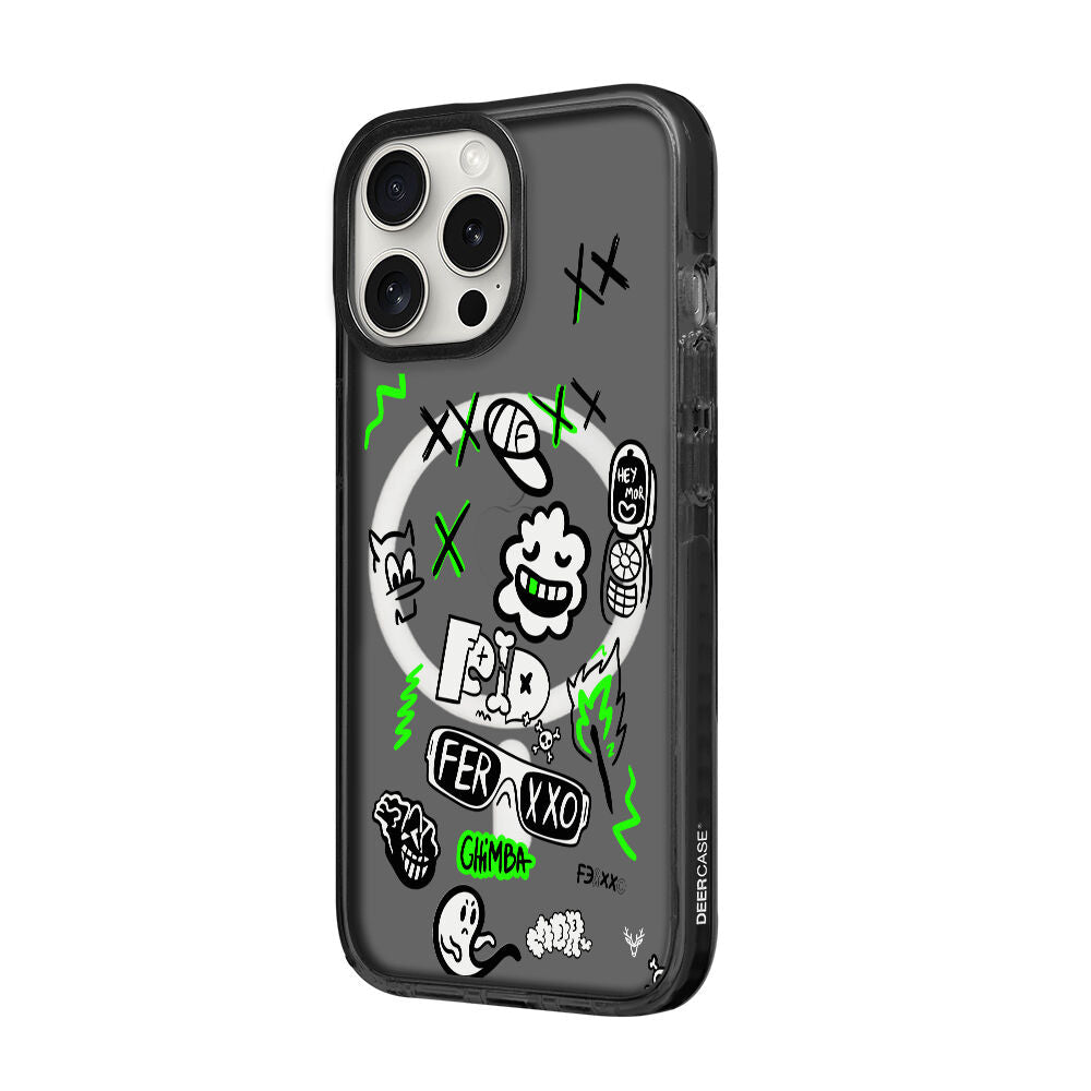 MagsafeliArtycaseCoolBlack
