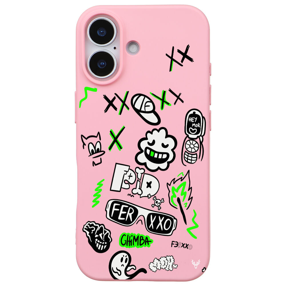 RenkliSilikonPembe