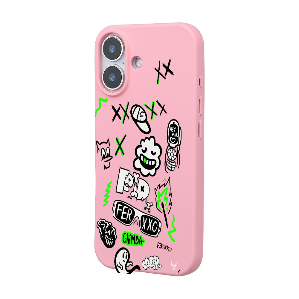 RenkliSilikonPembe