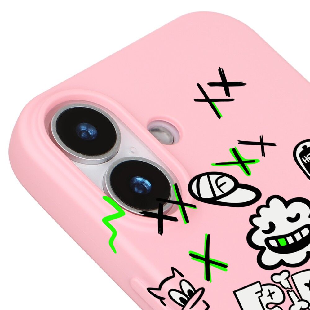 RenkliSilikonPembe