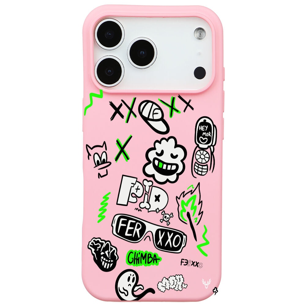 RenkliSilikonPembe