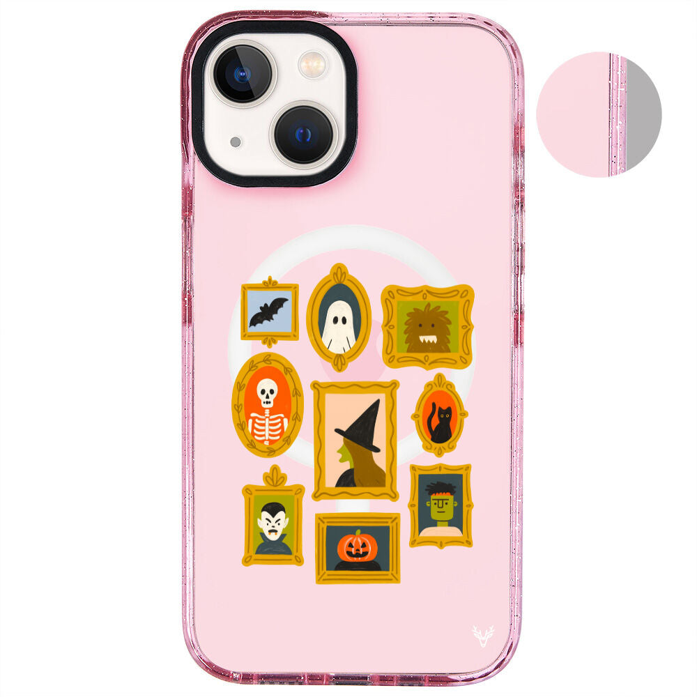 MagsafeliArtycaseSimliPembe