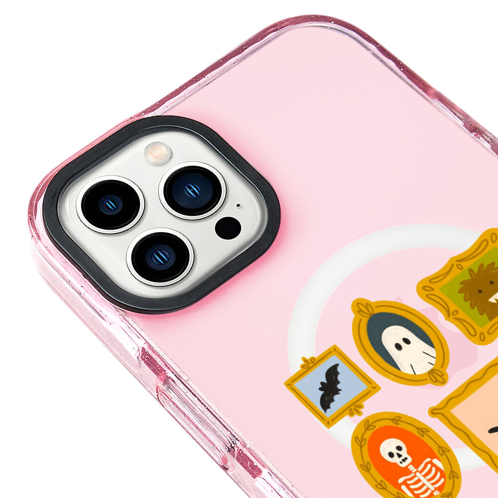 MagsafeliArtycaseSimliPembe